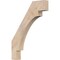Ekena Millwork 3 1/2"W x 24"D x 32"H Merced Smooth Knee Brace, Douglas Fir BRC04X24X32MRC00SDF - alternate 1